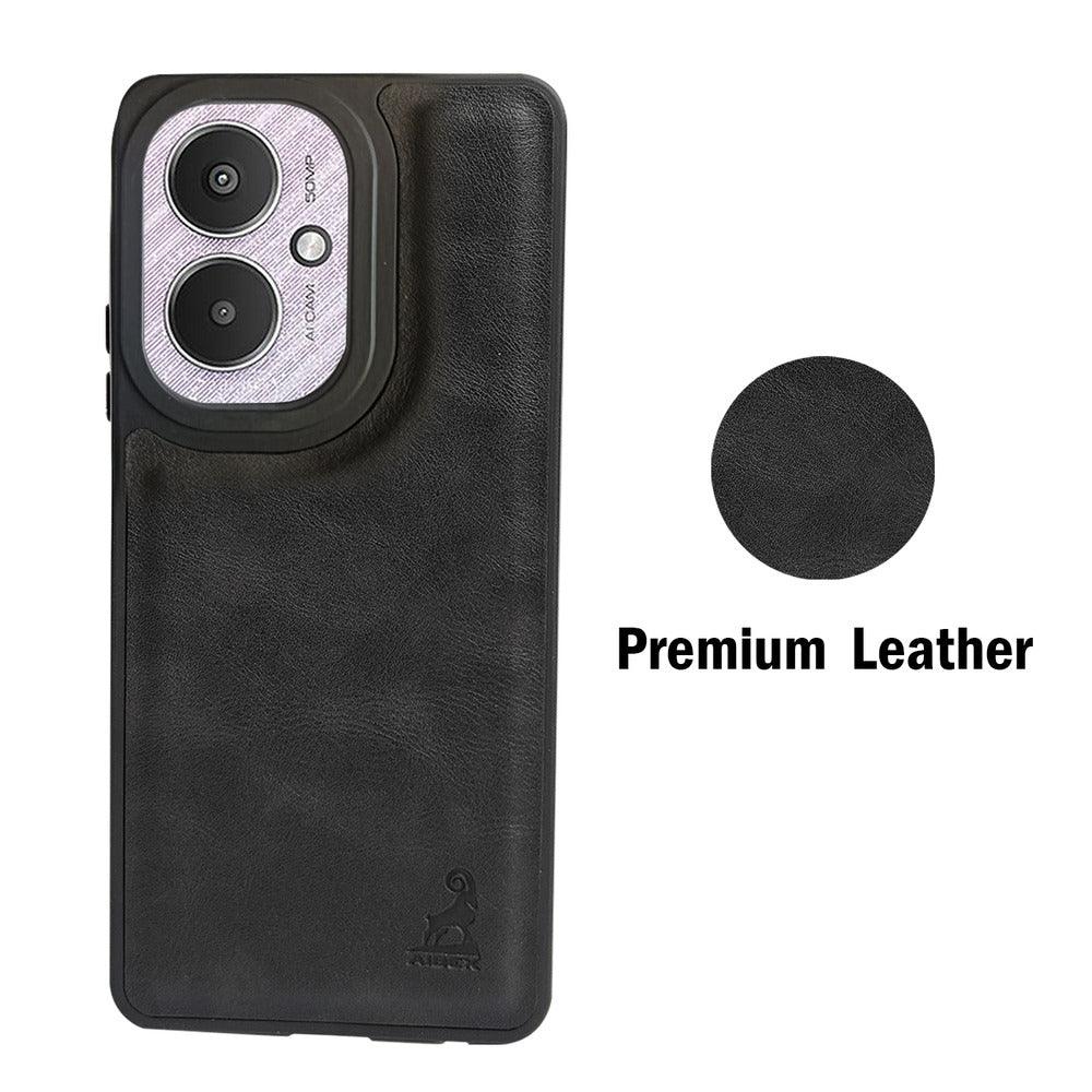 Aibex Shield Back Cover For Xiaomi Redmi 13C 5G | Vegan Leather - Aibex