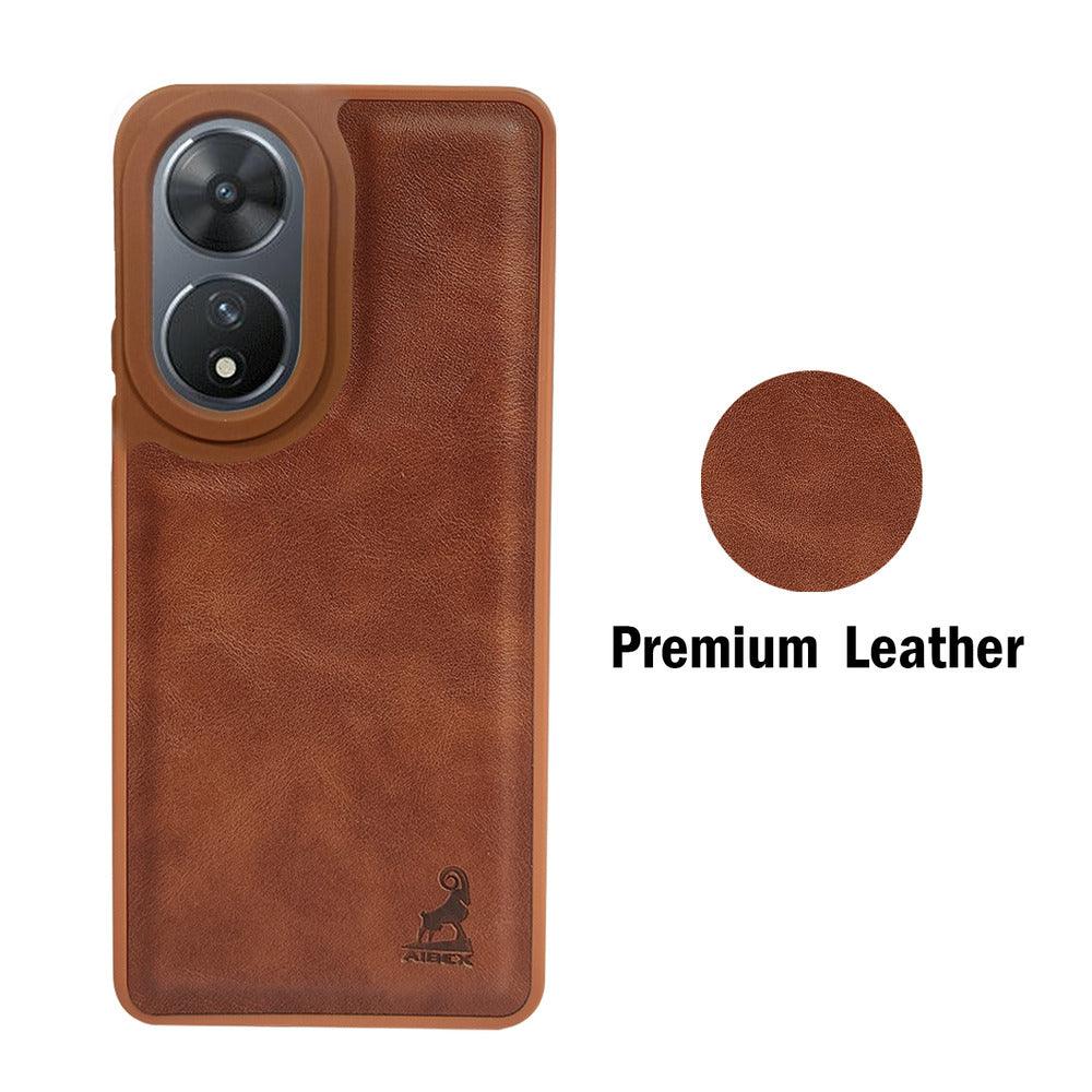 Aibex Shield Back Cover For Vivo Y100 | Vegan Leather - Aibex
