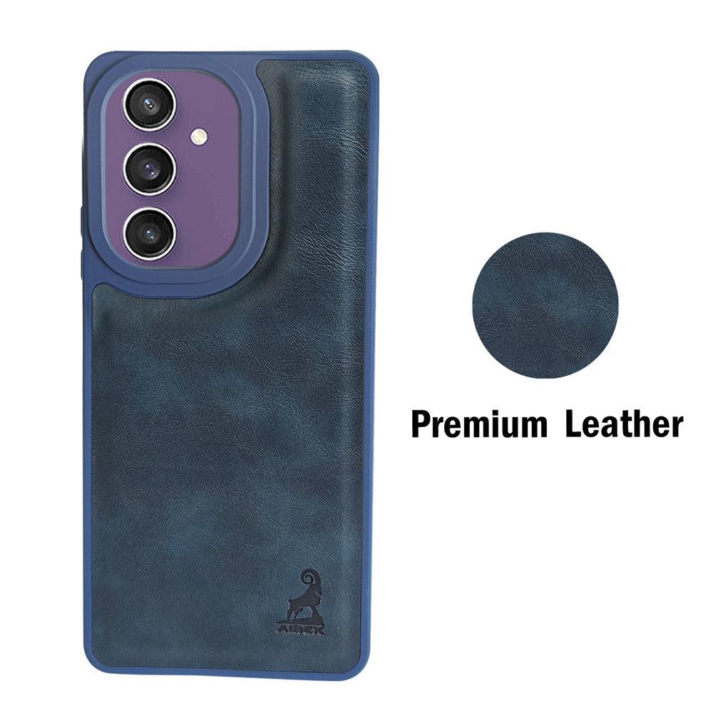 Aibex Shield Back Cover For Samsung Galaxy S23FE | Vegan Leather - Aibex