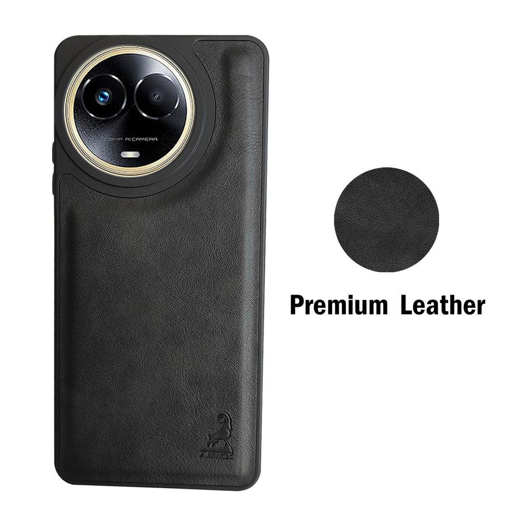 Aibex Shield Back Cover For Realme 11 5G | Vegan Leather - Aibex
