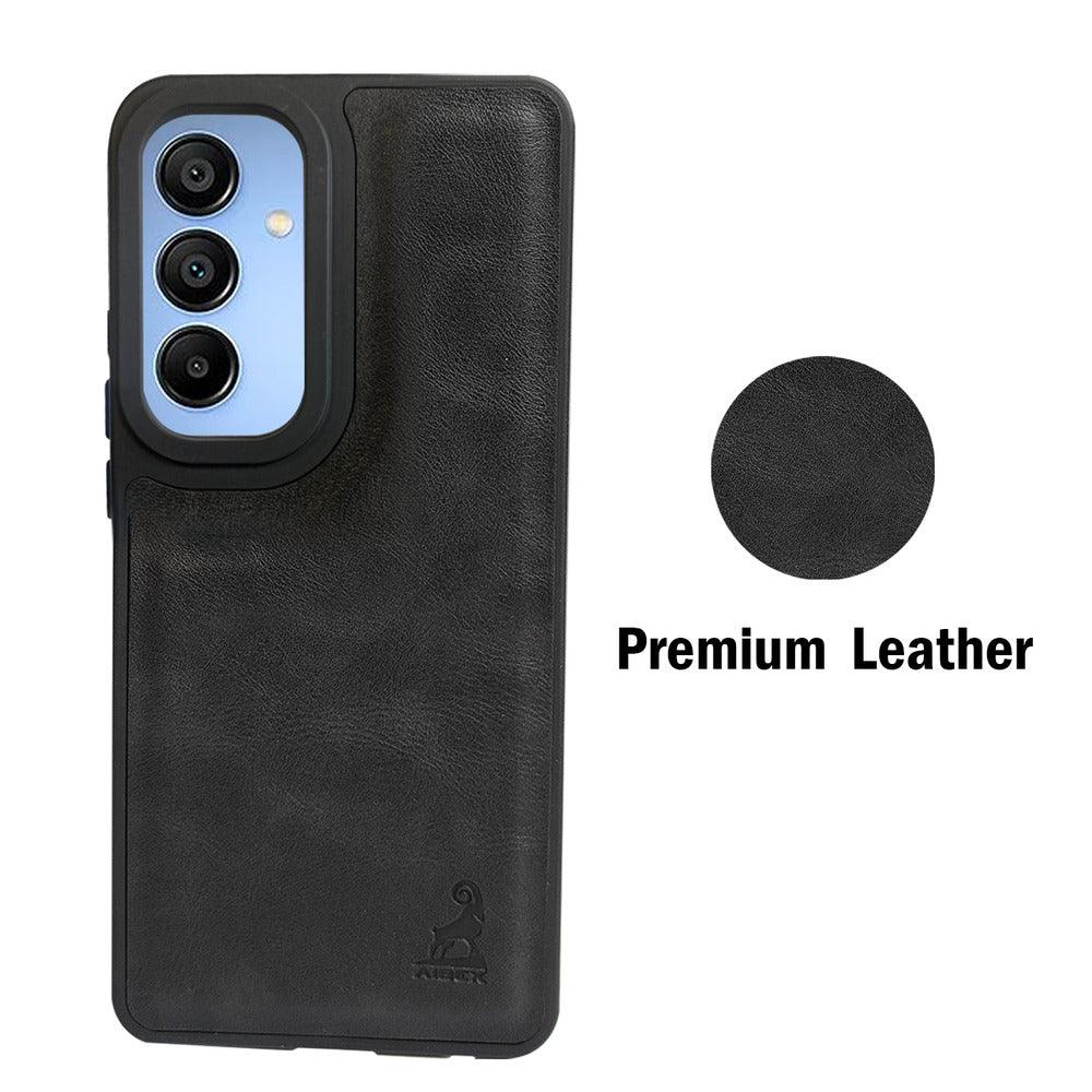 Aibex Shield Back Cover For Samsung Galaxy A15 5G | Vegan Leather - Aibex