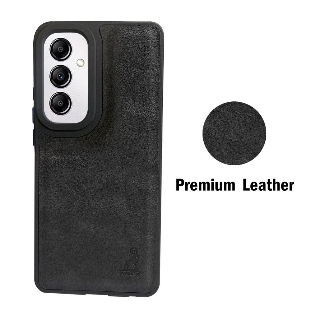 Aibex Shield Back Cover For Samsung Galaxy A14 5G | Vegan Leather - Aibex