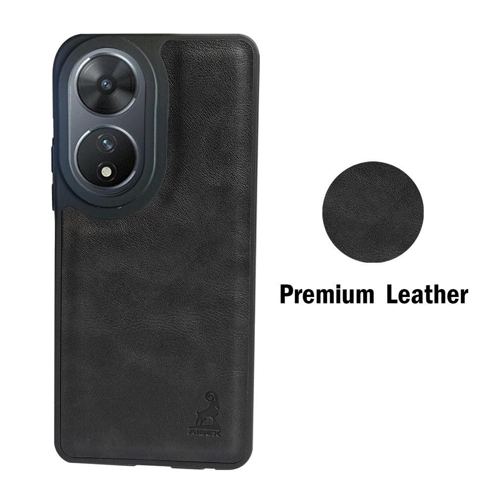 Aibex Shield Back Cover For Vivo Y100 | Vegan Leather - Aibex