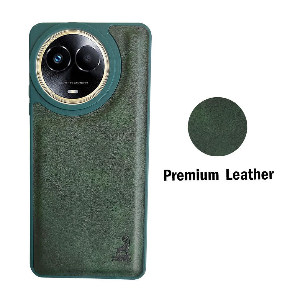 Aibex Shield Back Cover For Realme 11 5G | Vegan Leather - Aibex