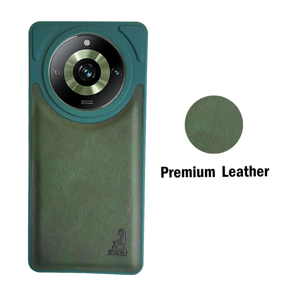 Aibex Shield Back Cover For Realme 11 Pro 5G | Vegan Leather - Aibex
