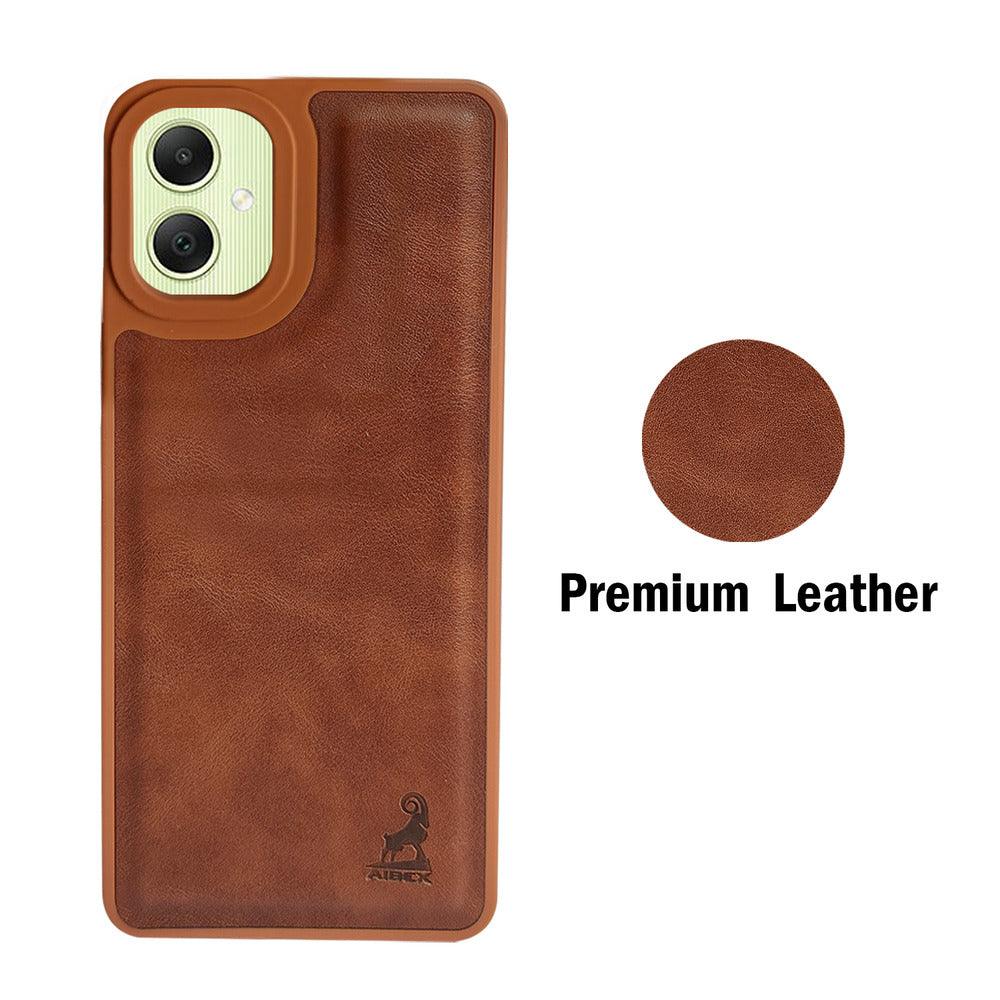 Aibex Shield Back Cover For Samsung Galaxy A05 4G | Vegan Leather - Aibex