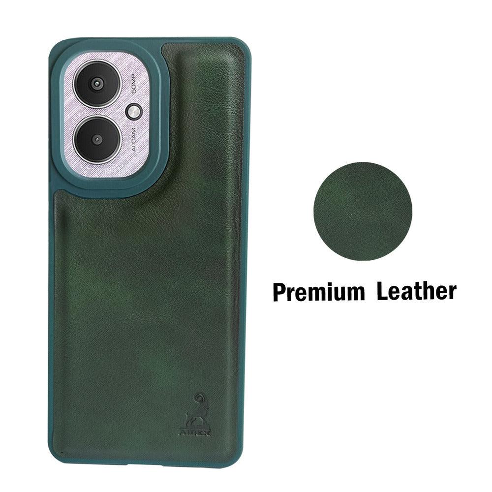 Aibex Shield Back Cover For Xiaomi Redmi 13C 5G | Vegan Leather - Aibex