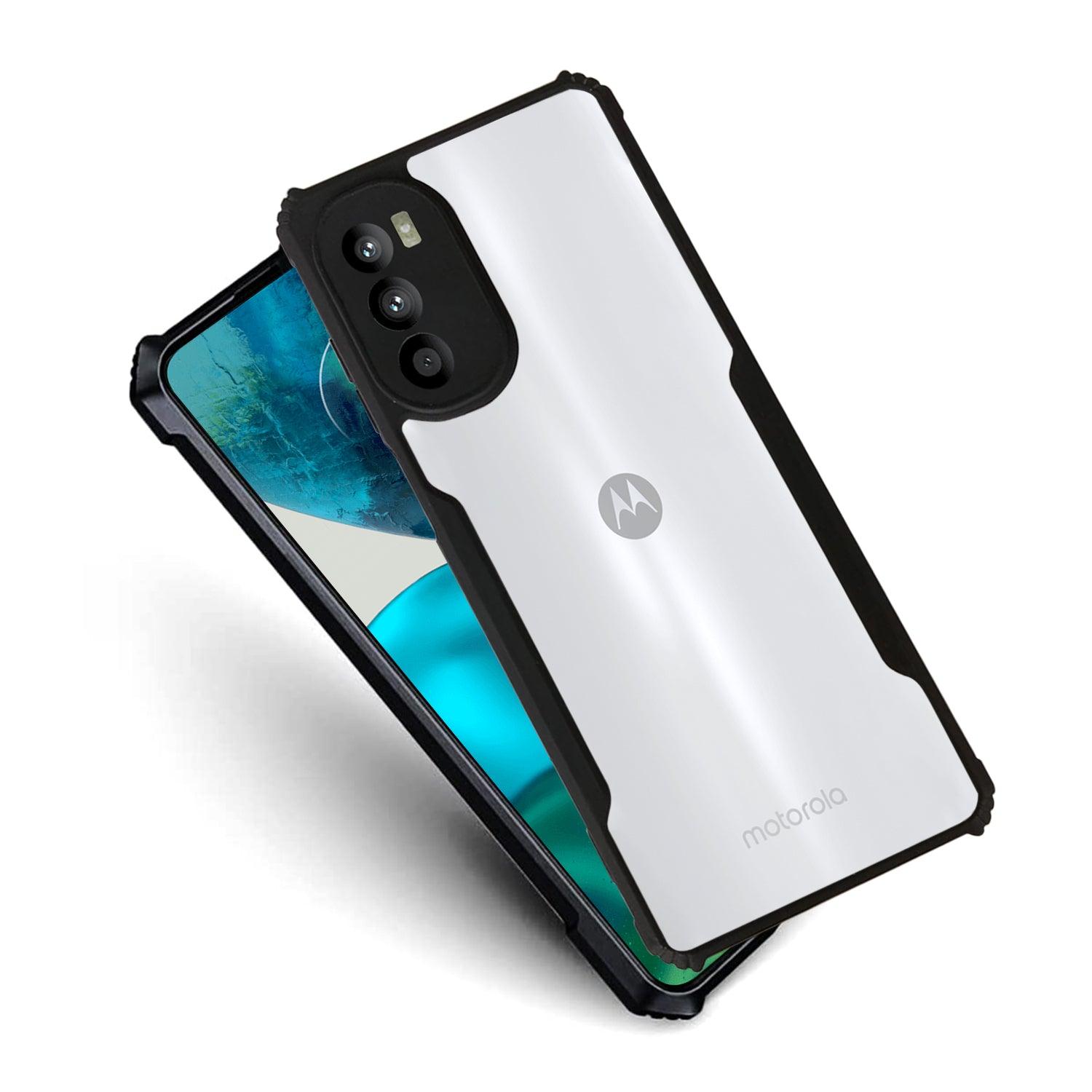 AIBEX Crystal Clear Back Cover Case for Motorola G82| Shock Proof Design | Transparent Back Cover Case - Aibex