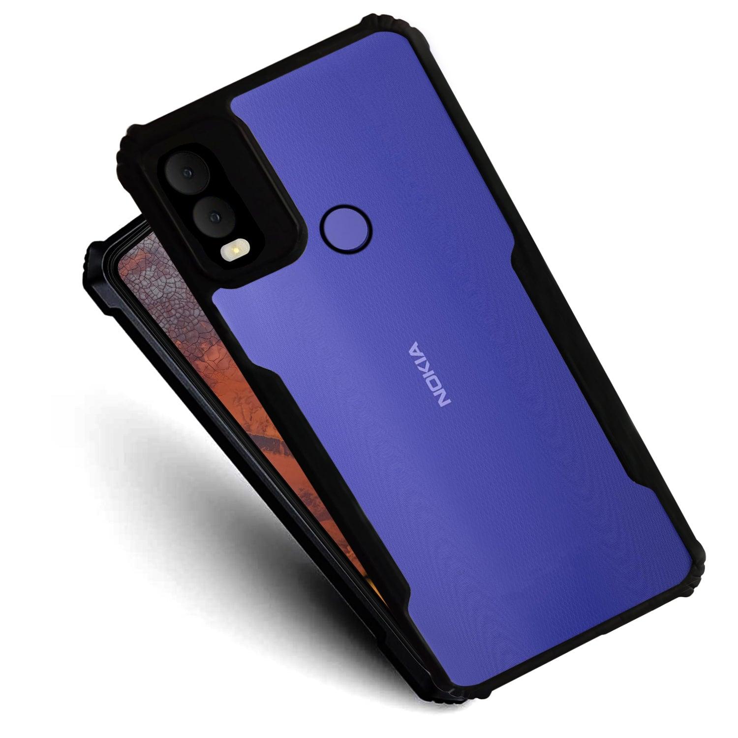 AIBEX Crystal Clear Back Cover Case for Nokia C22 | Shock Proof Design | Transparent Back Cover Case - Aibex