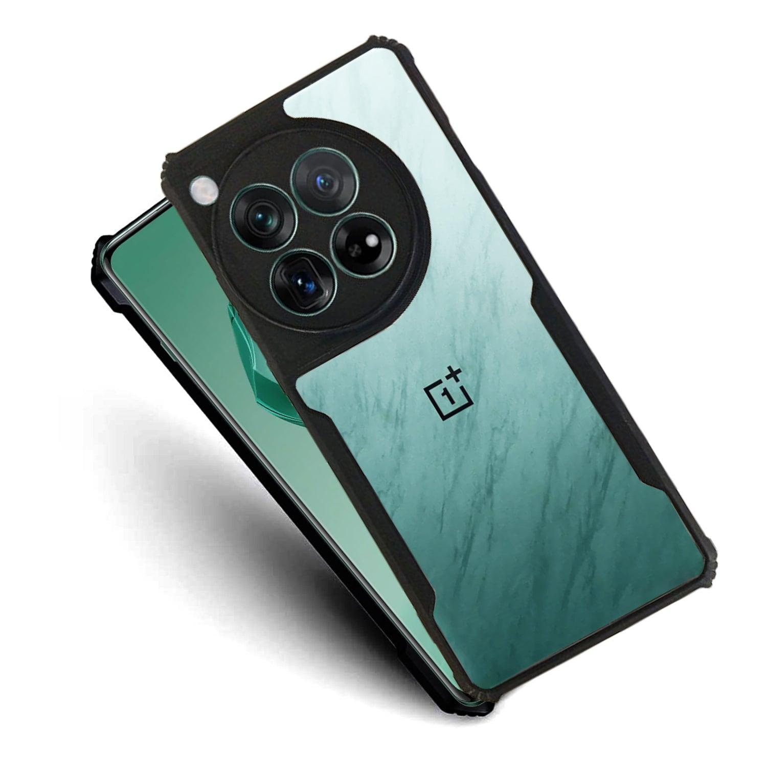 AIBEX Crystal Clear Back Cover Case for Oneplus 12 | Shock Proof Design | Transparent Back Cover Case - Aibex