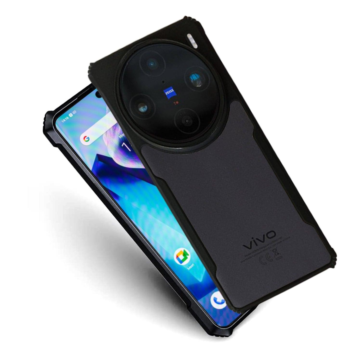 AIBEX Crystal Clear Back Cover Case for Vivo X100 Pro | Shock Proof Design | Transparent Back Cover Case - Aibex