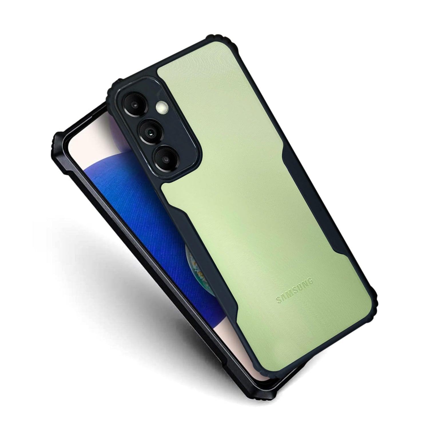 AIBEX Crystal Clear Back Cover Case for Samsung Galaxy M52 | Shock Proof Design | Transparent Back Cover Case - Aibex