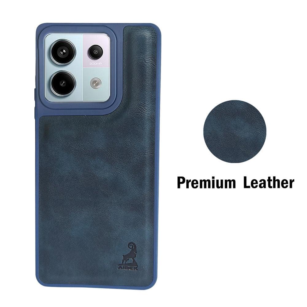 Aibex Shield Back Cover For Xiaomi Redmi Note 13 Pro | Vegan Leather - Aibex