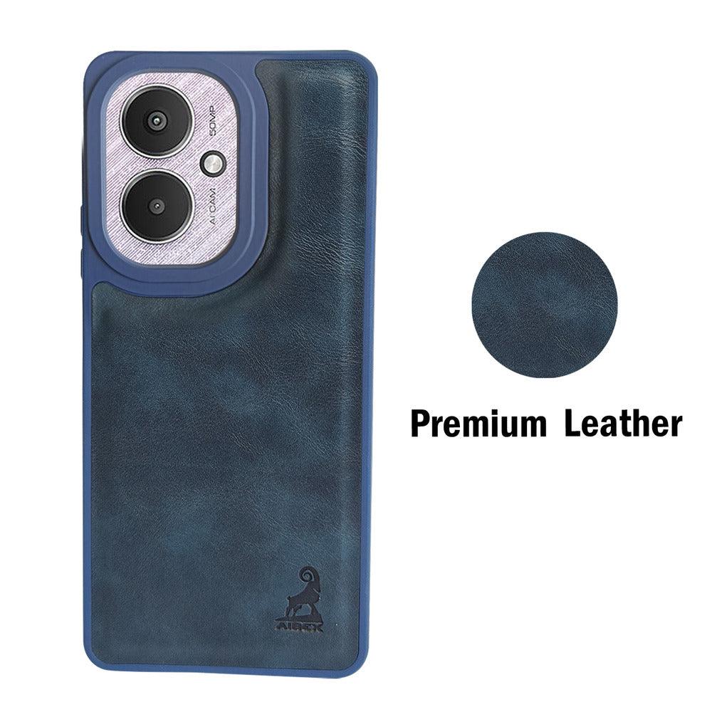 Aibex Shield Back Cover For Xiaomi Redmi 13C 5G | Vegan Leather - Aibex