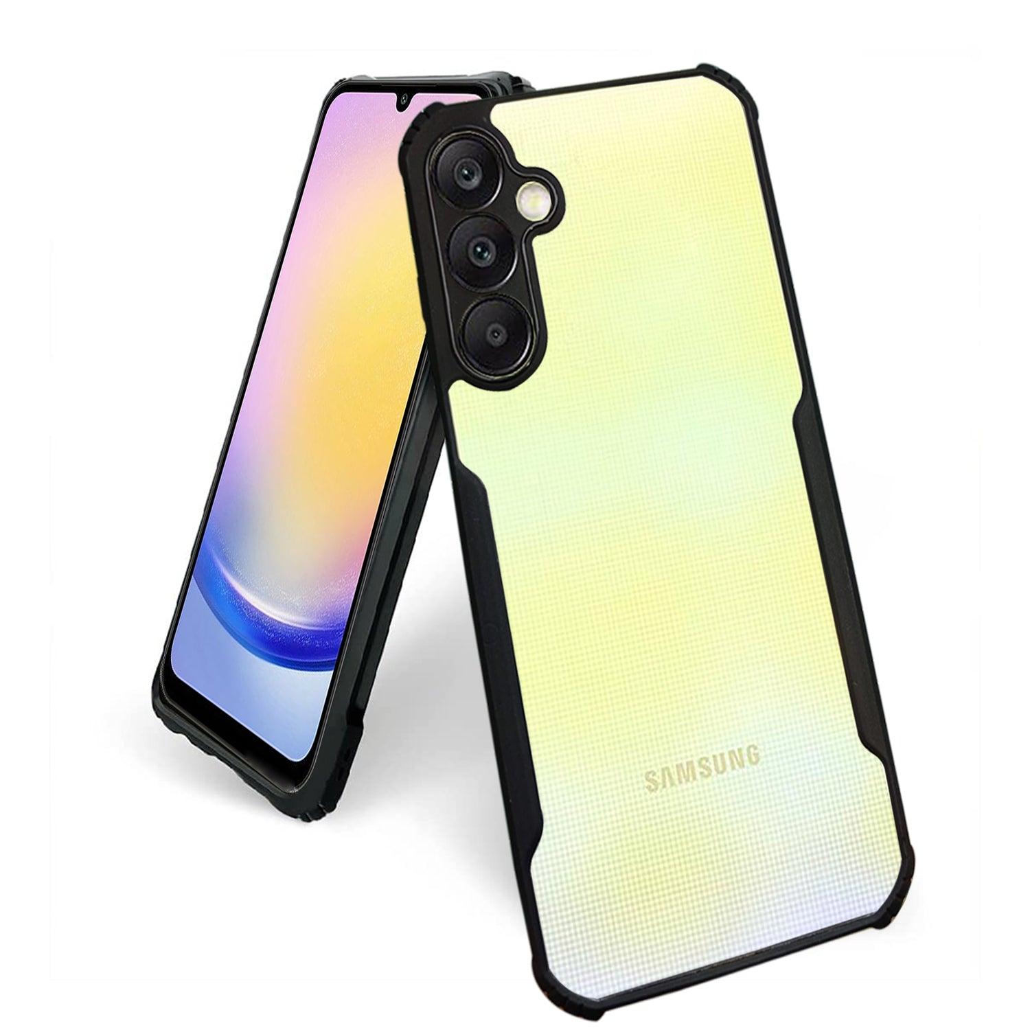 AIBEX Crystal Clear Back Cover Case for Samsung A25 5g | Shock Proof Design | Transparent Back Cover Case - Aibex