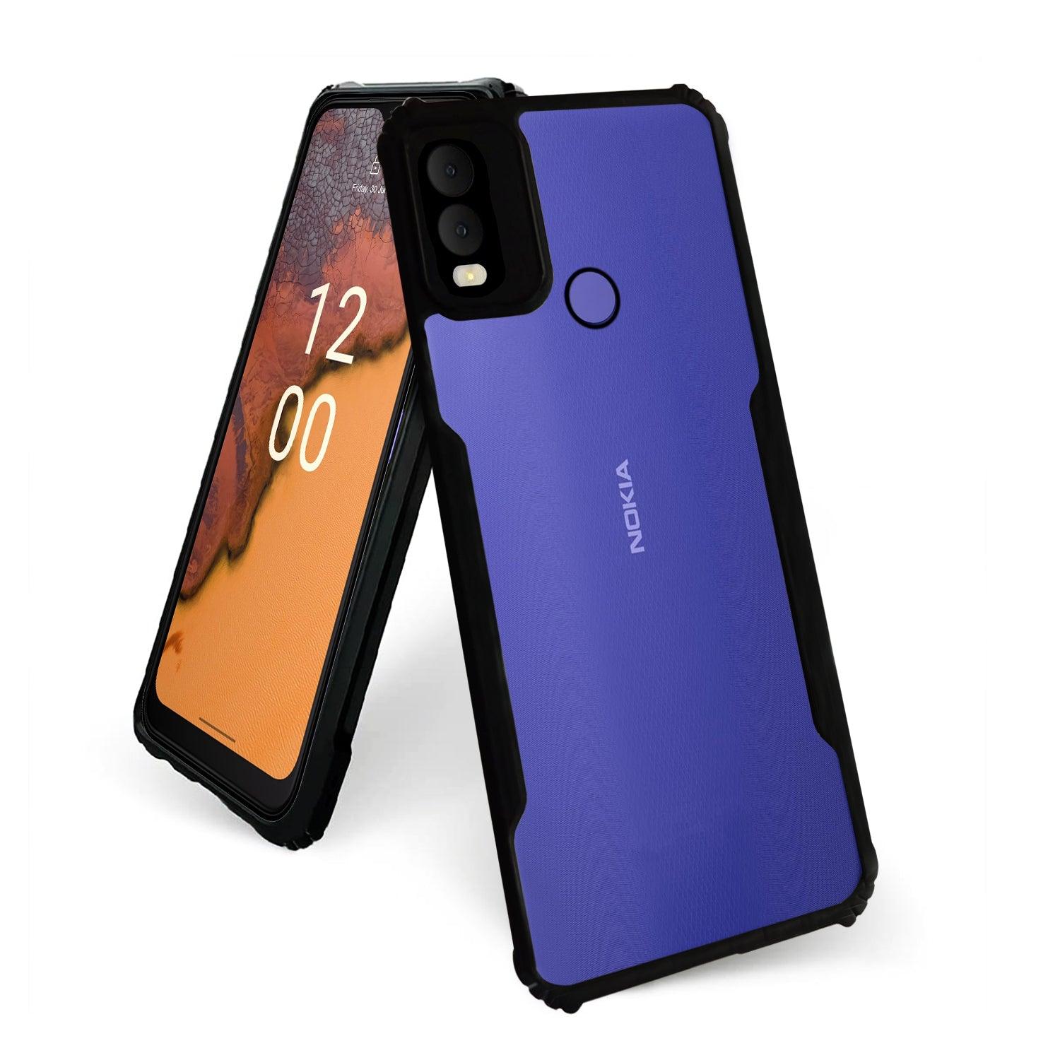 AIBEX Crystal Clear Back Cover Case for Nokia C22 | Shock Proof Design | Transparent Back Cover Case - Aibex