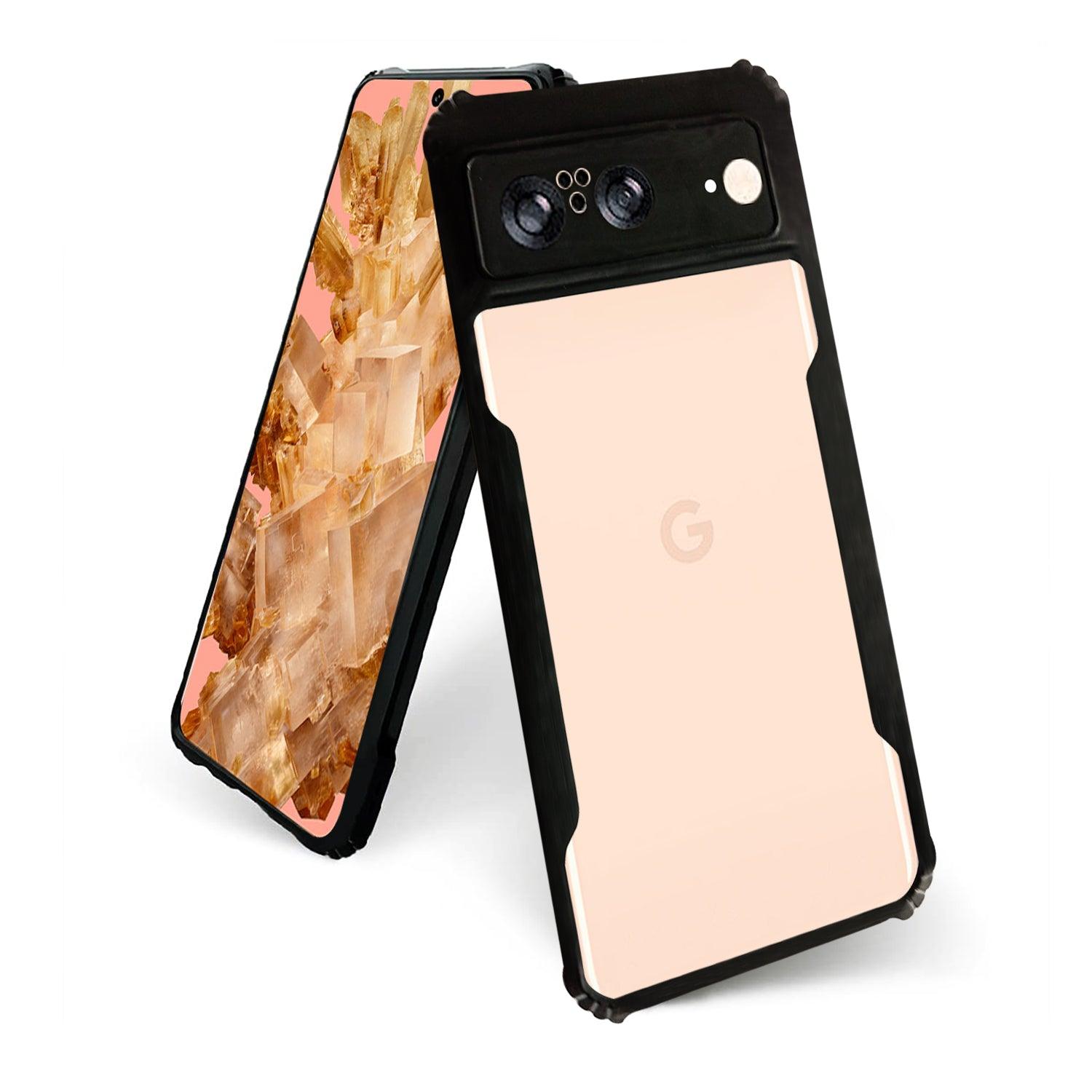 AIBEX Crystal Clear Back Cover Case for Google Pixel 8 Pro | Shock Proof Design | Transparent Back Cover Case - Aibex