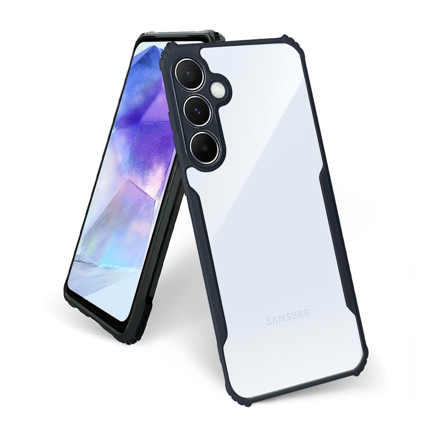 AIBEX Crystal Clear Back Cover Case for Samsung A55 5g | Shock Proof Design | Transparent Back Cover Case - Aibex