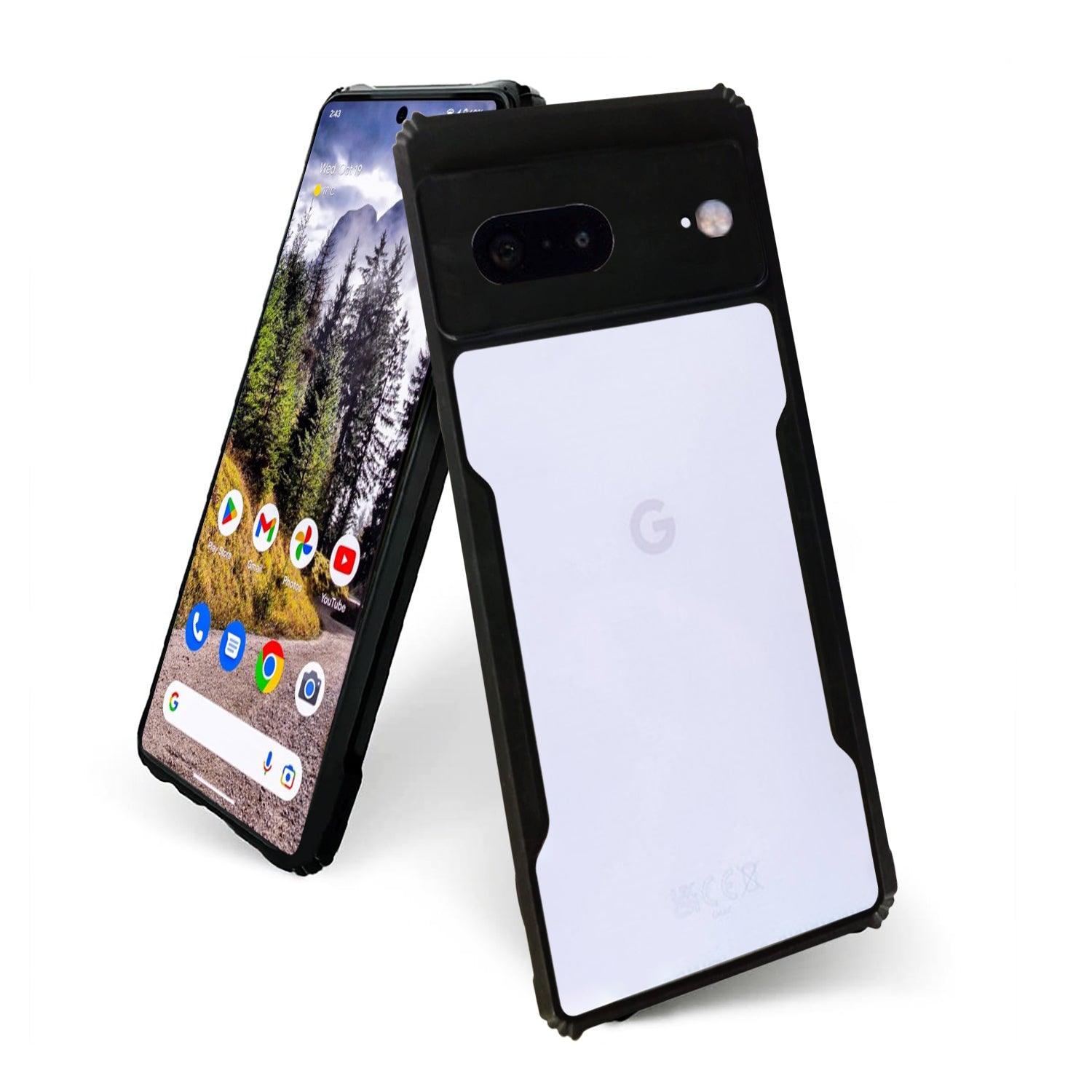 AIBEX Crystal Clear Back Cover Case for Google Pixel 7 | Shock Proof Design | Transparent Back Cover Case - Aibex