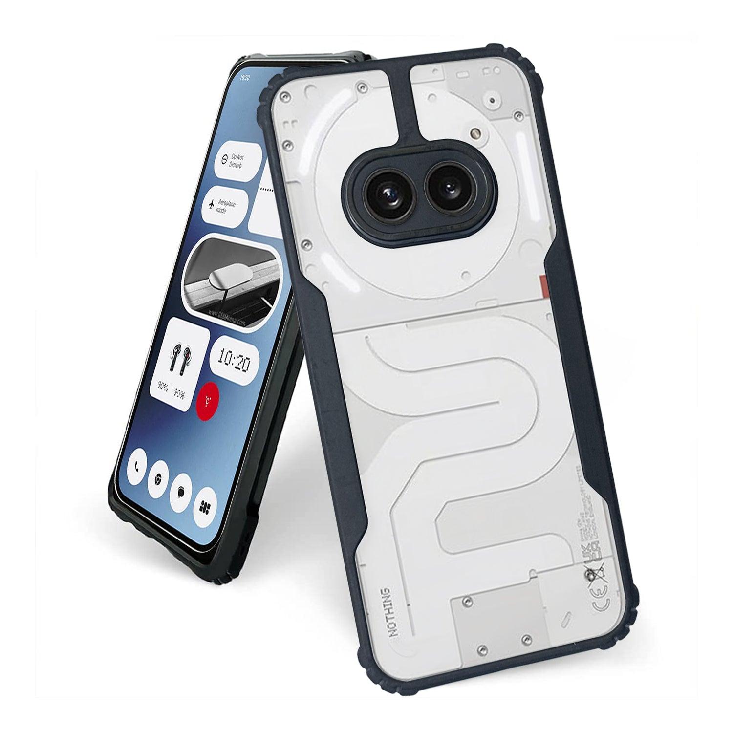 AIBEX Crystal Clear Back Cover Case for Nothing 2A | Shock Proof Design | Transparent Back Cover Case - Aibex