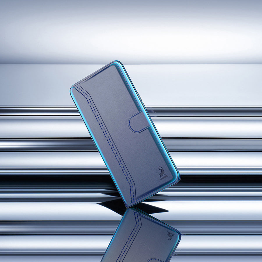 Vivo Y300 Plus Aibex PU Leather Flip Cover Foldable Stand & Pocket Magnetic Closure