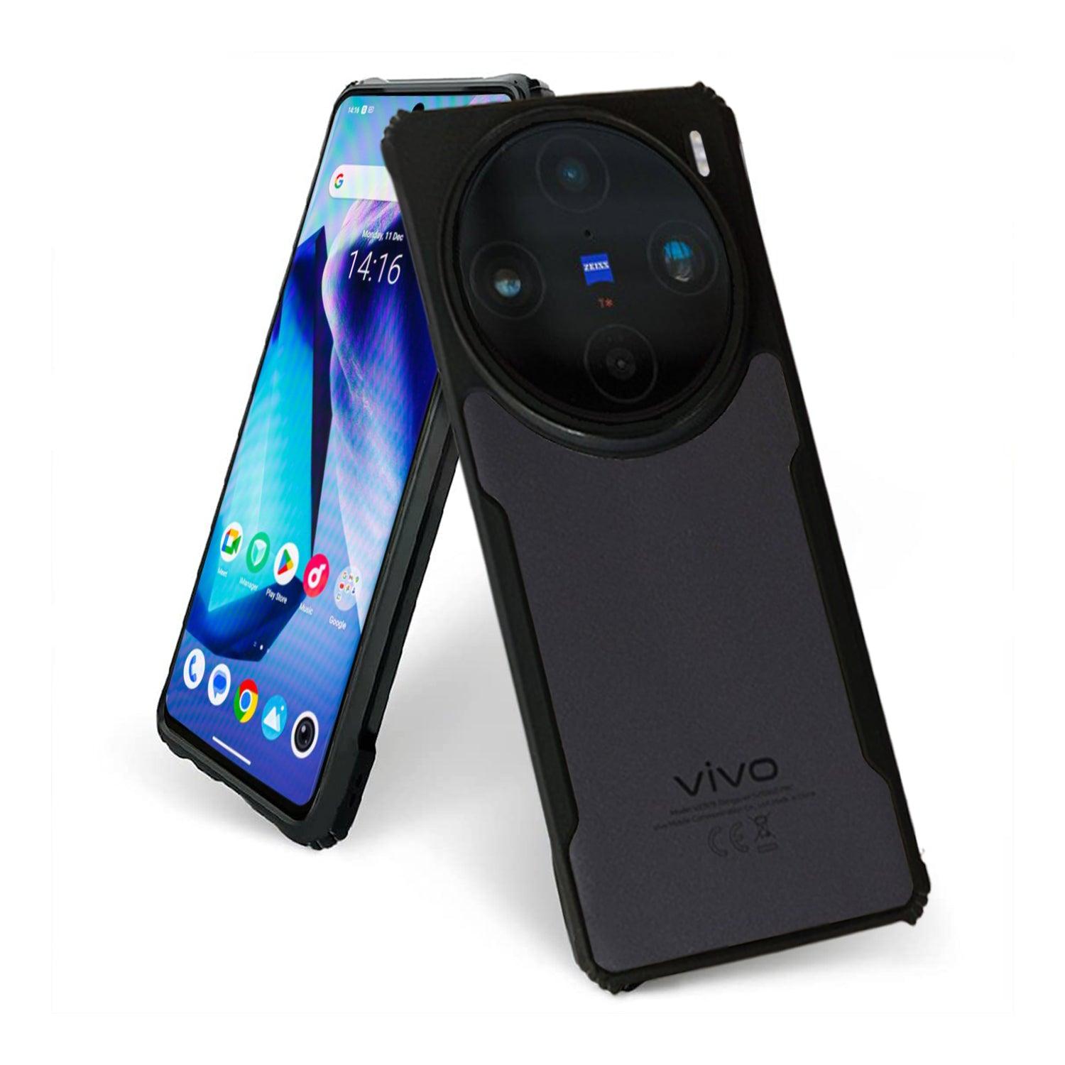 AIBEX Crystal Clear Back Cover Case for Vivo X100 Pro | Shock Proof Design | Transparent Back Cover Case - Aibex