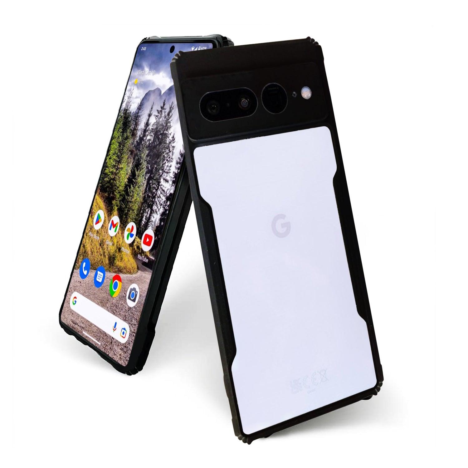 AIBEX Crystal Clear Back Cover Case for Google Pixel 7 Pro | Shock Proof Design | Transparent Back Cover Case - Aibex