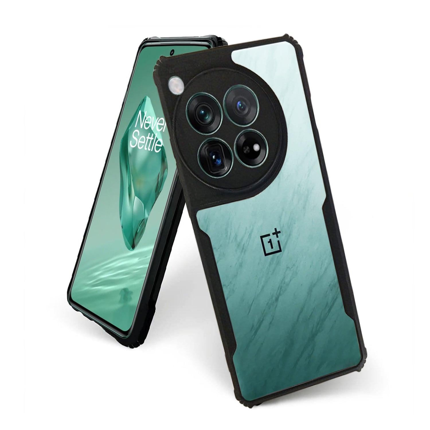 AIBEX Crystal Clear Back Cover Case for Oneplus 12 | Shock Proof Design | Transparent Back Cover Case - Aibex