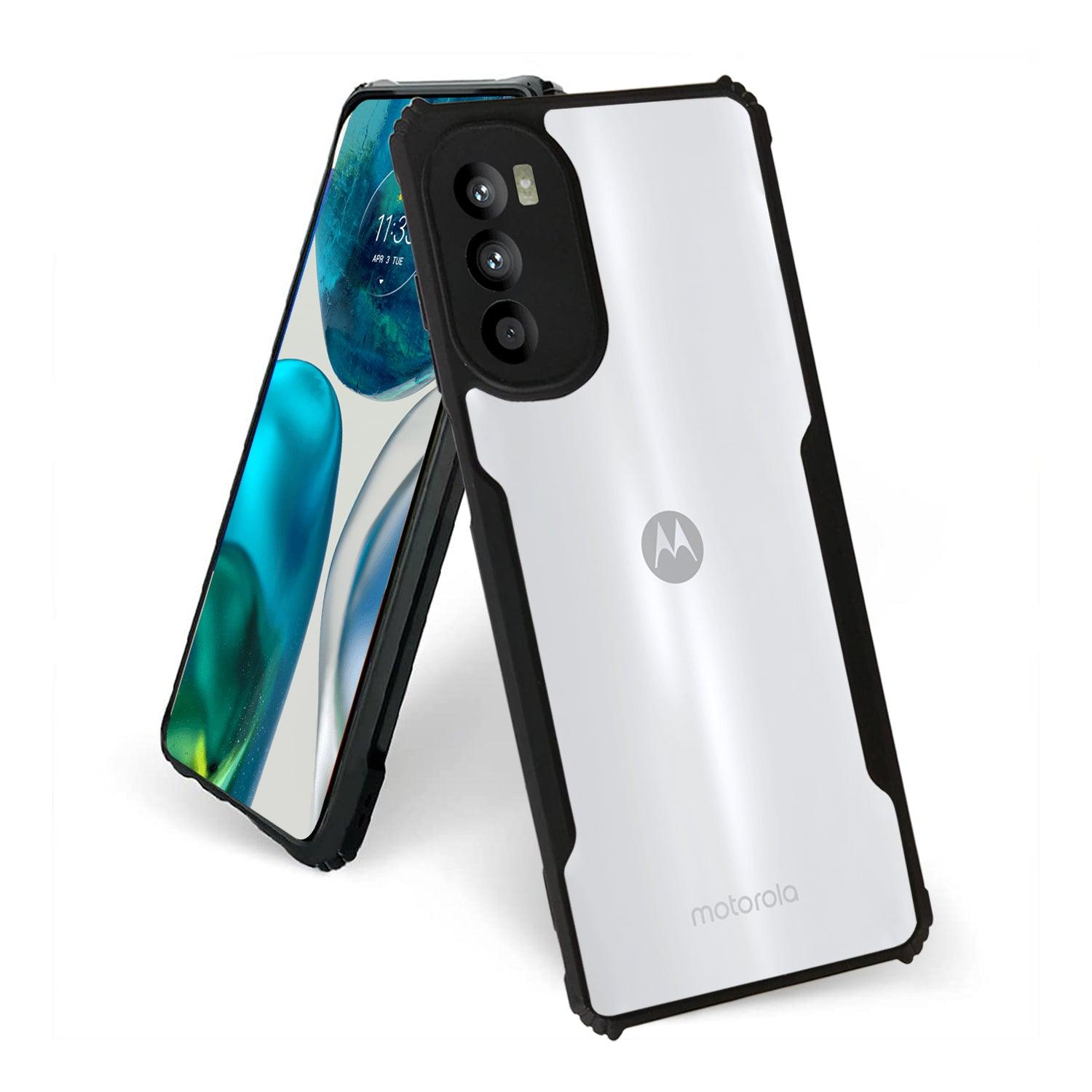 AIBEX Crystal Clear Back Cover Case for Motorola G82| Shock Proof Design | Transparent Back Cover Case - Aibex