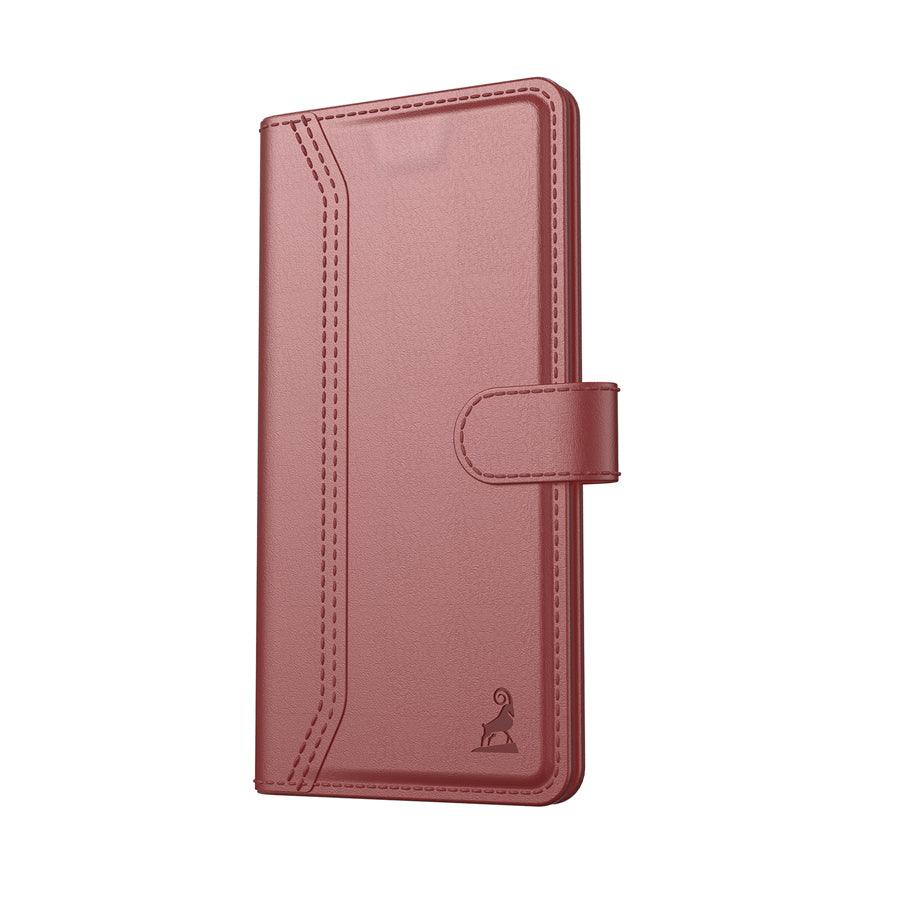 Vivo T3 Pro 5G Aibex PU Leather Flip Cover Foldable Stand & Pocket Magnetic Closure - Aibex