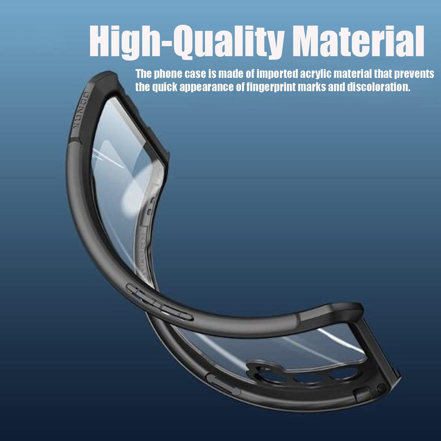 AIBEX Crystal Clear Back Cover Case for Samsung Galaxy M15 | Shock Proof Design | Transparent Back Cover Case - Aibex