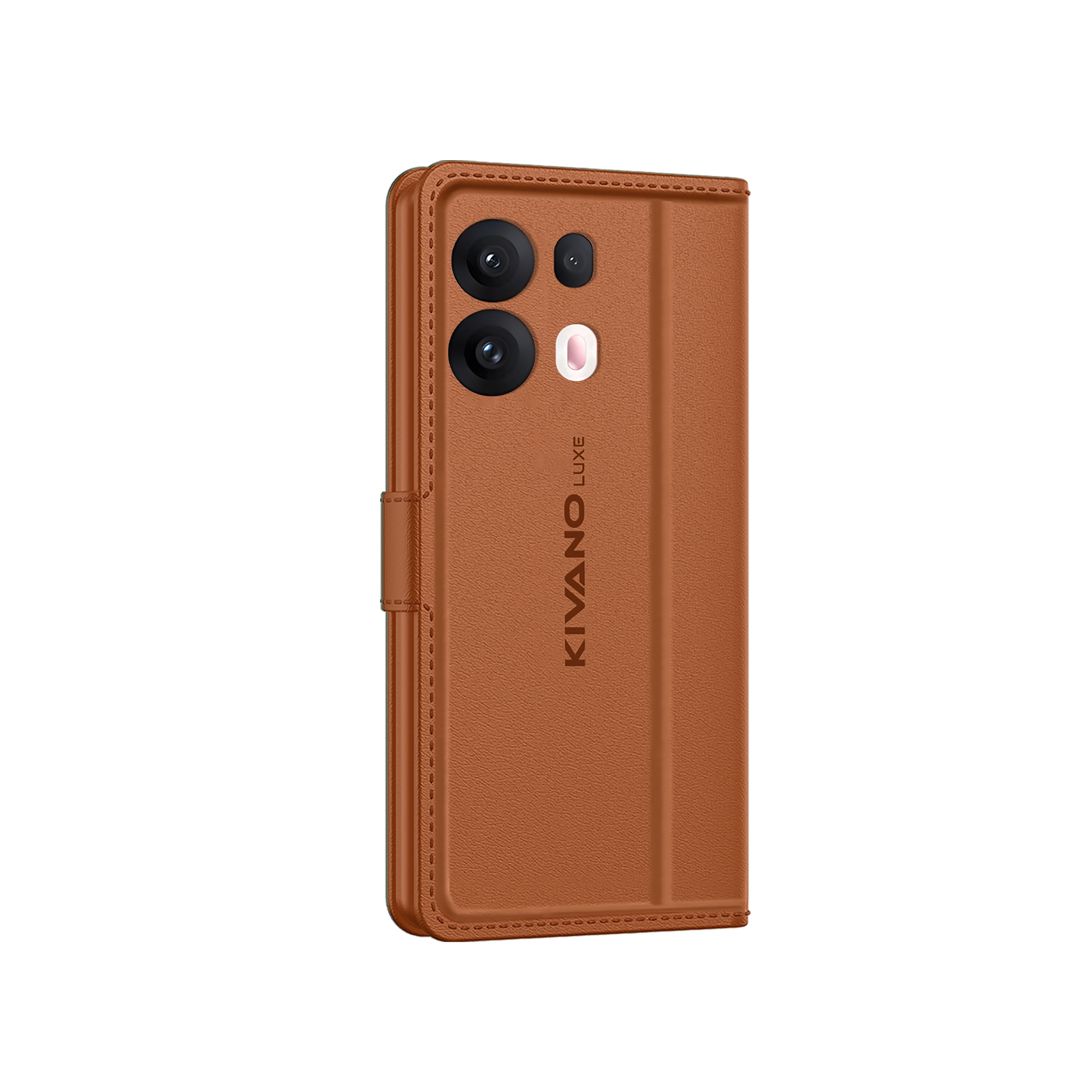 Oneplus 13R 5G Leather Wallet Case with Stylish Flip Cover, Card Holder, and Stand KIVANO LUXE