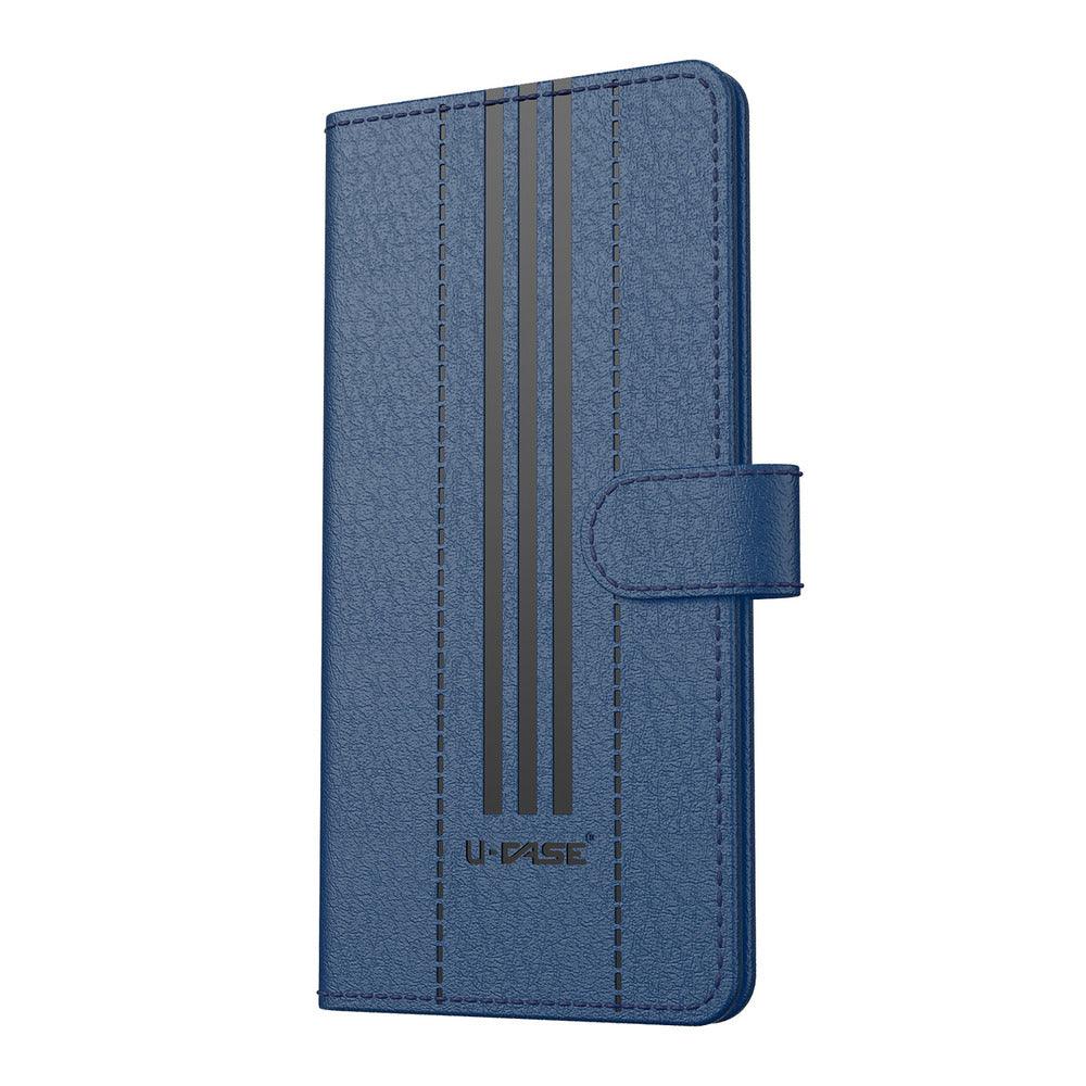 U-CASE Magnetic Flip Cover for Realme C65 5G / Realme 12X 5G / Realme 12 5G Vegan Foldable Stand & Pocket Magnetic Closure - Aibex