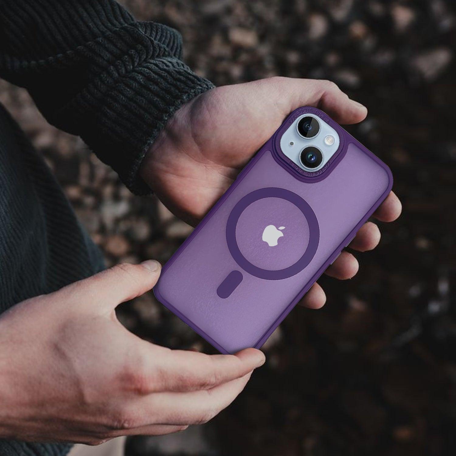 Aibex Focus Back Cover for Apple iPhone 14 / Apple iPhone 13 | Ultra-Hybrid Magnetic Case Cover - Aibex