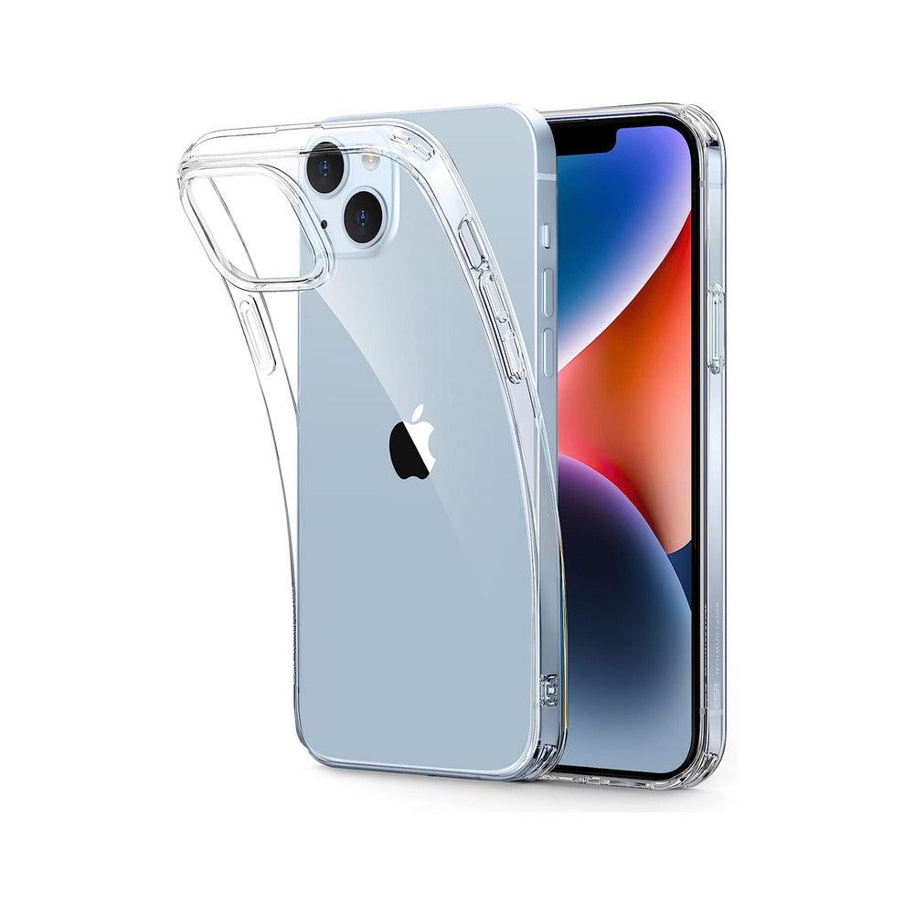 Aibex Designed for Apple iPhone 15 Plus Cover | Camera Protection Back Cover Case (TPU + Polycarbonate | Crystal Transparent) - Aibex