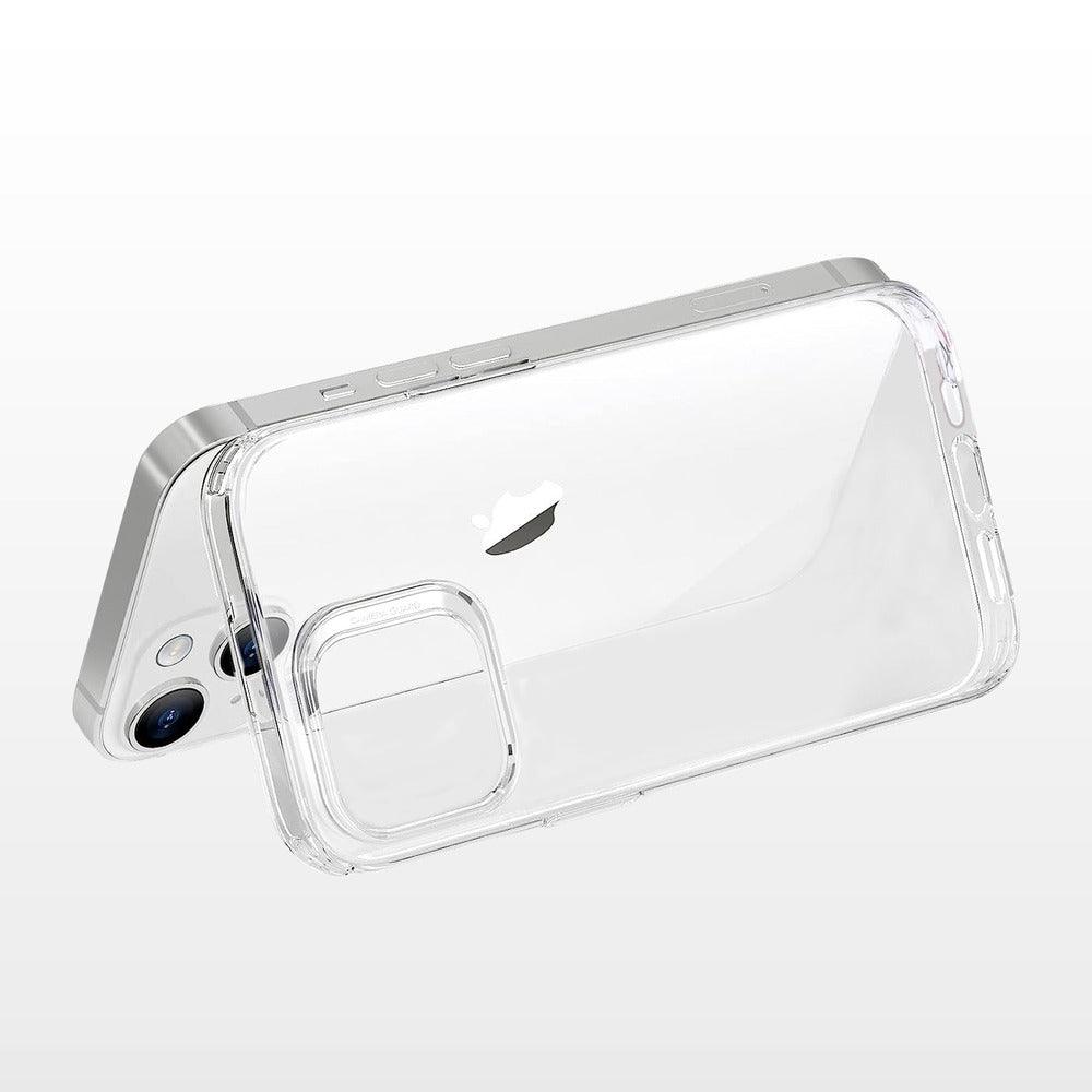 Aibex Designed for Apple iPhone 15 Plus Cover | Camera Protection Back Cover Case (TPU + Polycarbonate | Crystal Transparent) - Aibex
