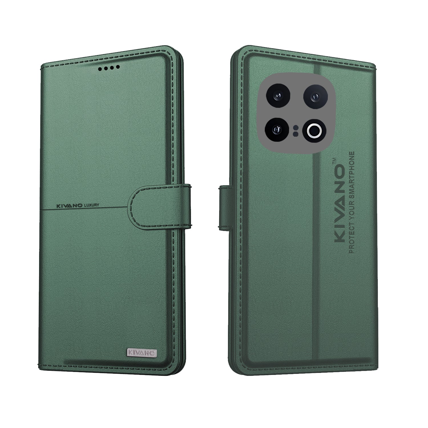 IQOO 13 5G Leather Flip Cover And Case With Mobile Card Holder KIVANO FLIP