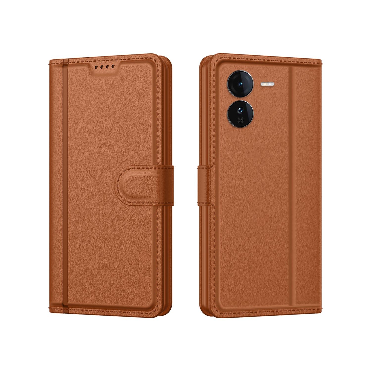 IQOO Z9 5G Leather Flip Cover & Mobile Card Holder - Kivano Luxe