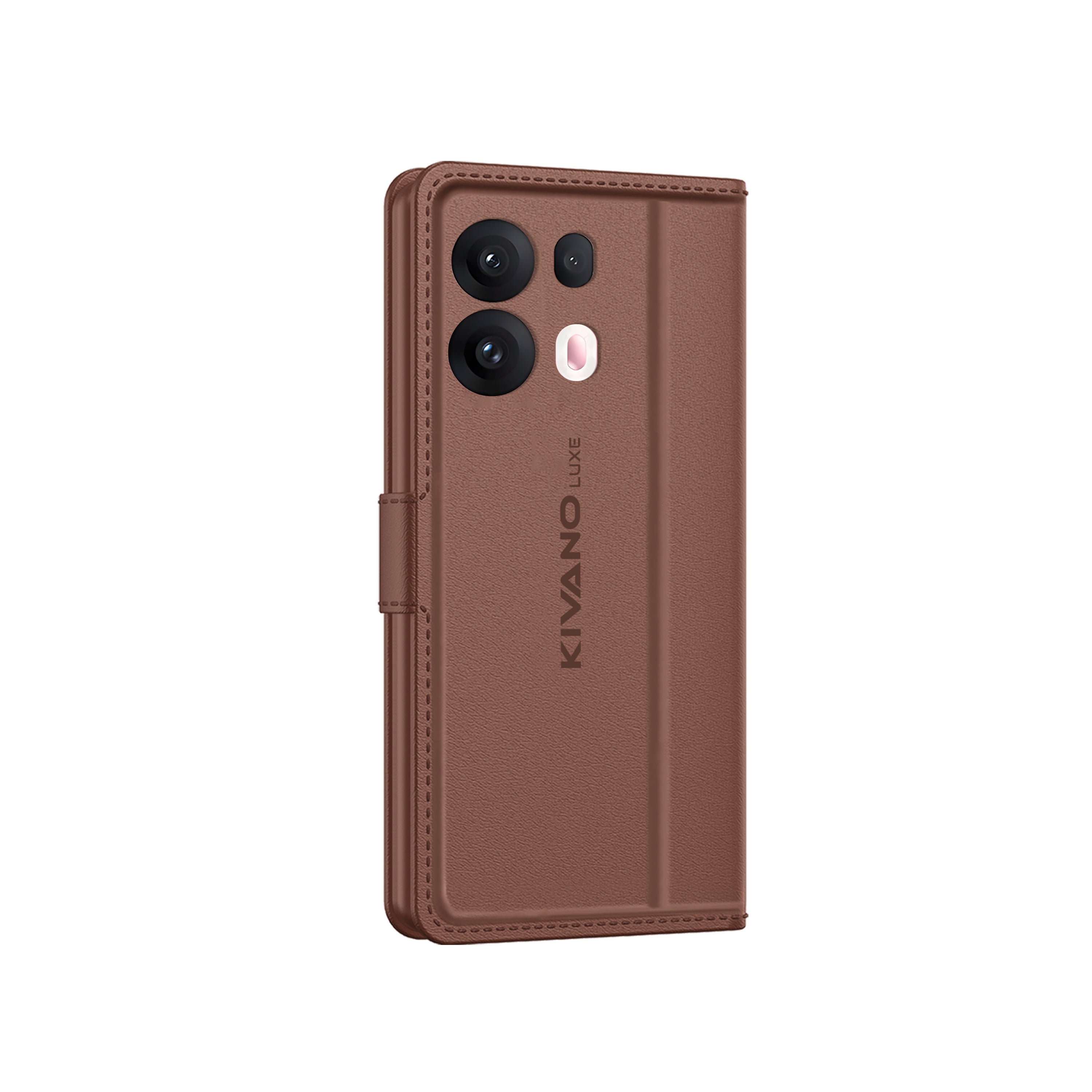Oppo Reno 13 5G Leather Flip Cover Mobile Card Holder - Kivano Luxe DB