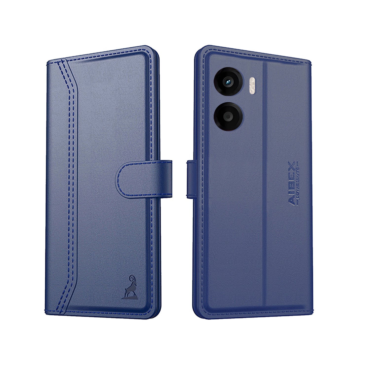 AIBEX ® Compatible with Motorola G05 Flip Cover Leather Finish | Inside TPU with Card Pockets | Wallet Stand | Complete Protection Flip Case