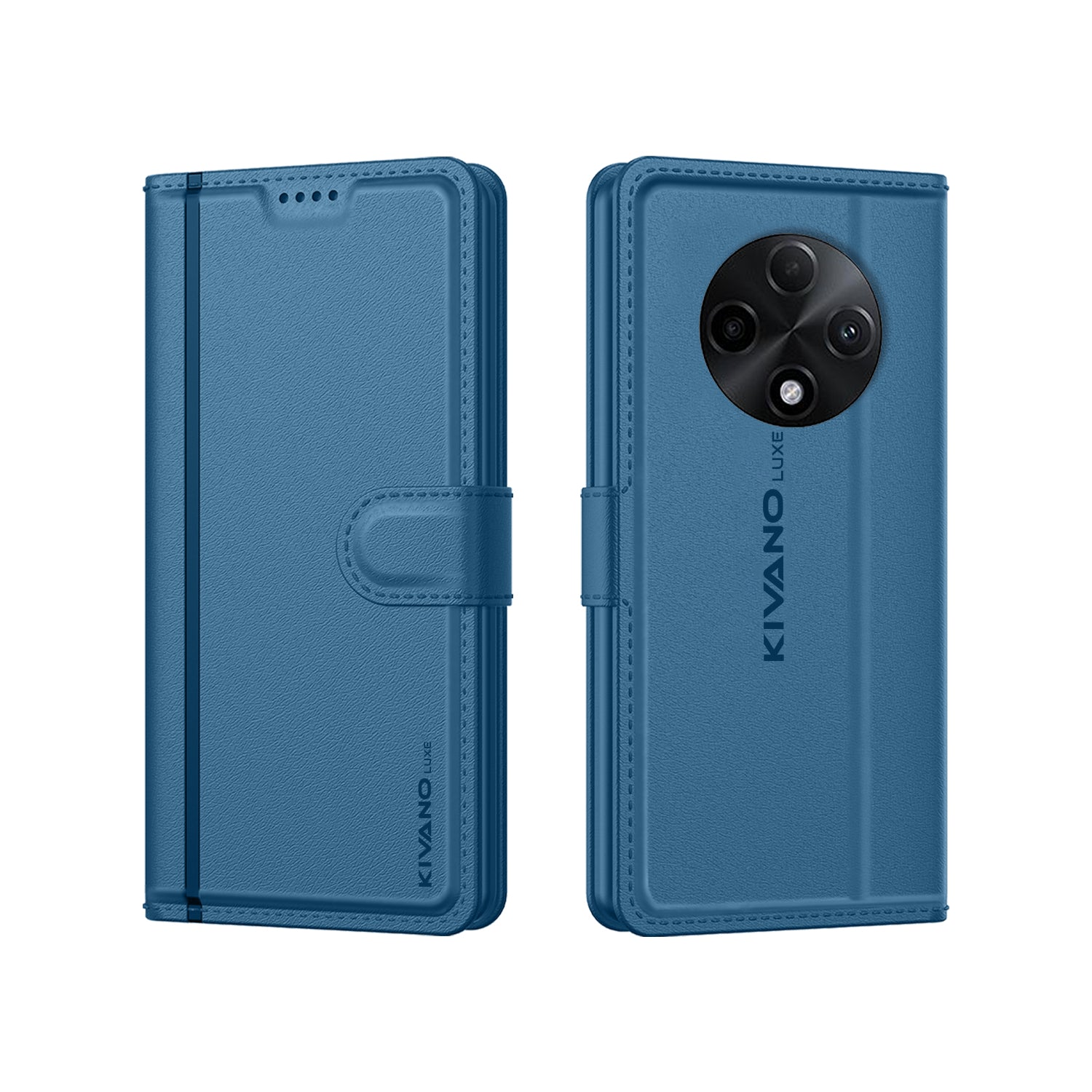 Oppo F27 Pro Plus Leather Wallet Case with Stylish Flip Cover, Card Holder, and Stand KIVANO LUXE