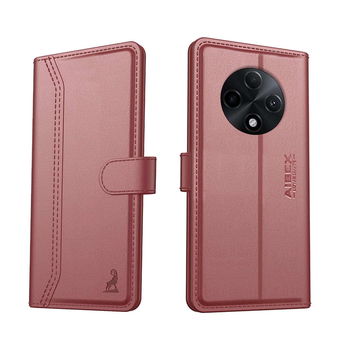 Redmi a4 Aibex PU Leather Flip Cover Foldable Stand & Pocket Magnetic Closure