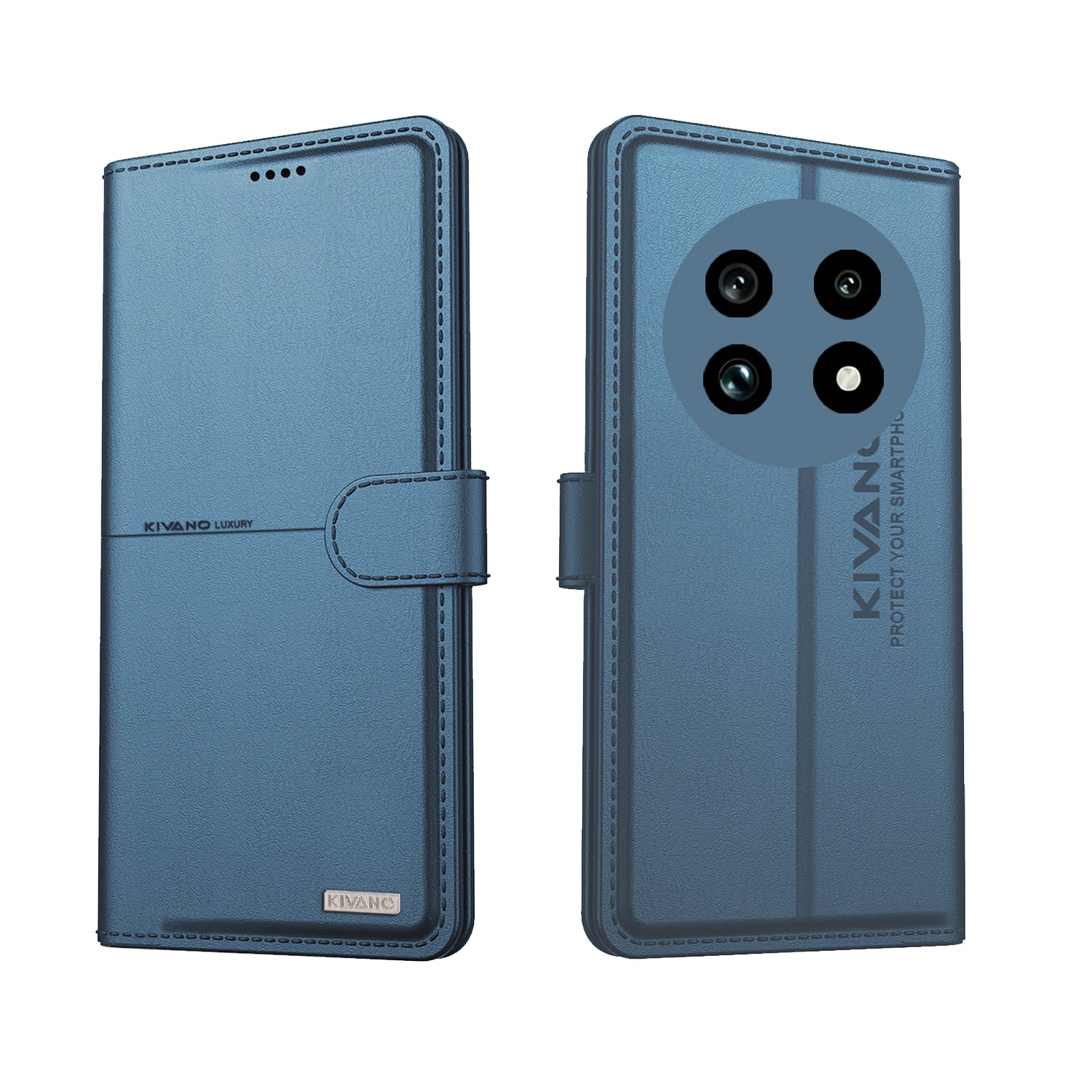 Realme A4 5G Leather Flip Cover And Case With Mobile Card Holder KIVANO FLIP