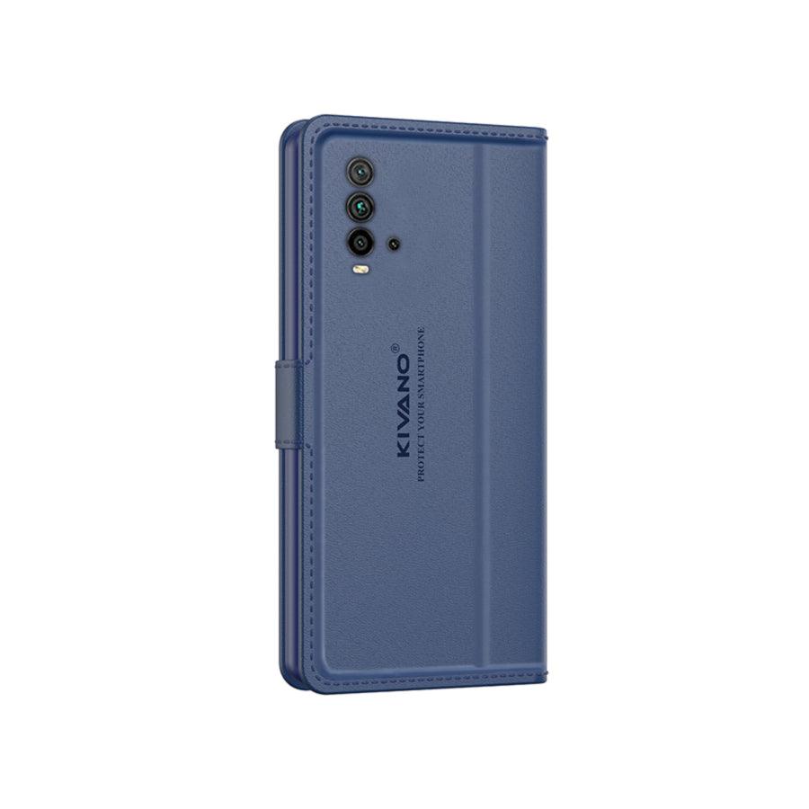 Leather Wallet Case for Xiaomi Redmi 9 Power ?Stylish Flip Folio Cover with Card Holder, Stand, Ideal for Both Men and Women-KIVANO LUXE - Aibex