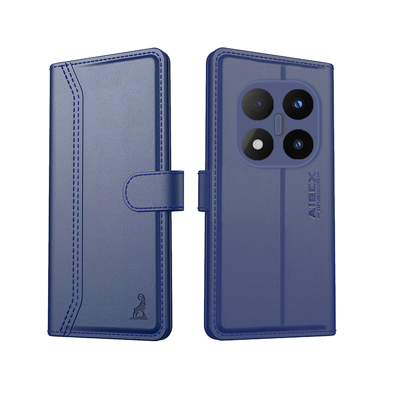 Redmi Note 14 Pro 5G Aibex PU Leather Flip Cover Foldable Stand & Pocket Magnetic Closure