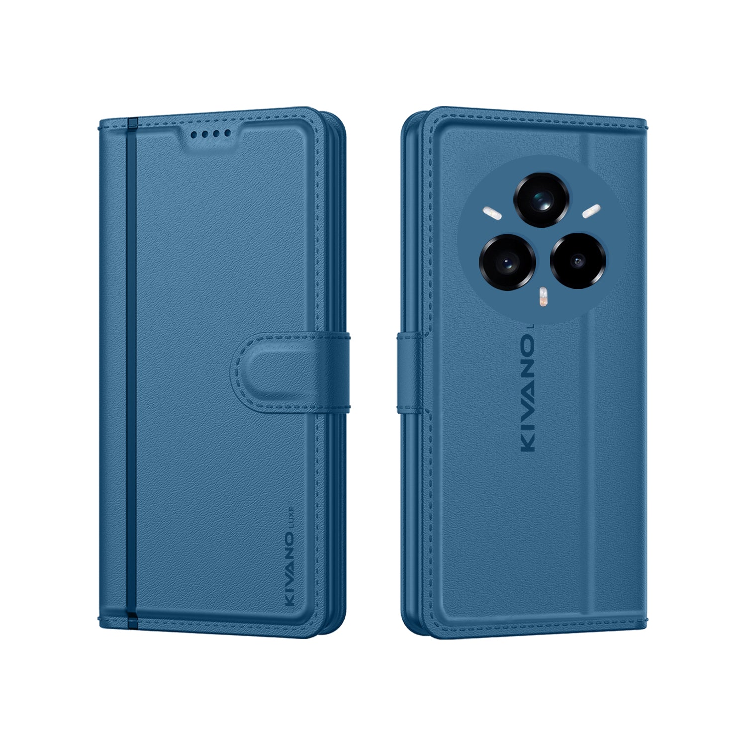 Realme 14 Pro 5G Flip Cover And Case Blue 2