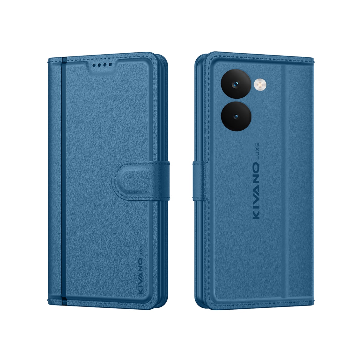 Realme P3 Ultra Flip Cover And Case blue 2
