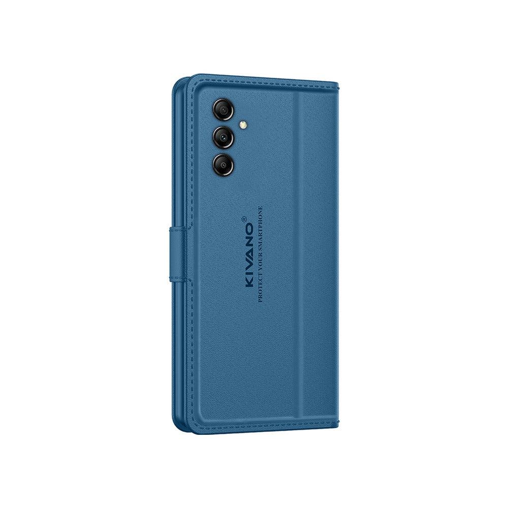 Samsung Galaxy A05S Leather Flip Cover & Mobile Card Holder - Kivano Luxe - Aibex
