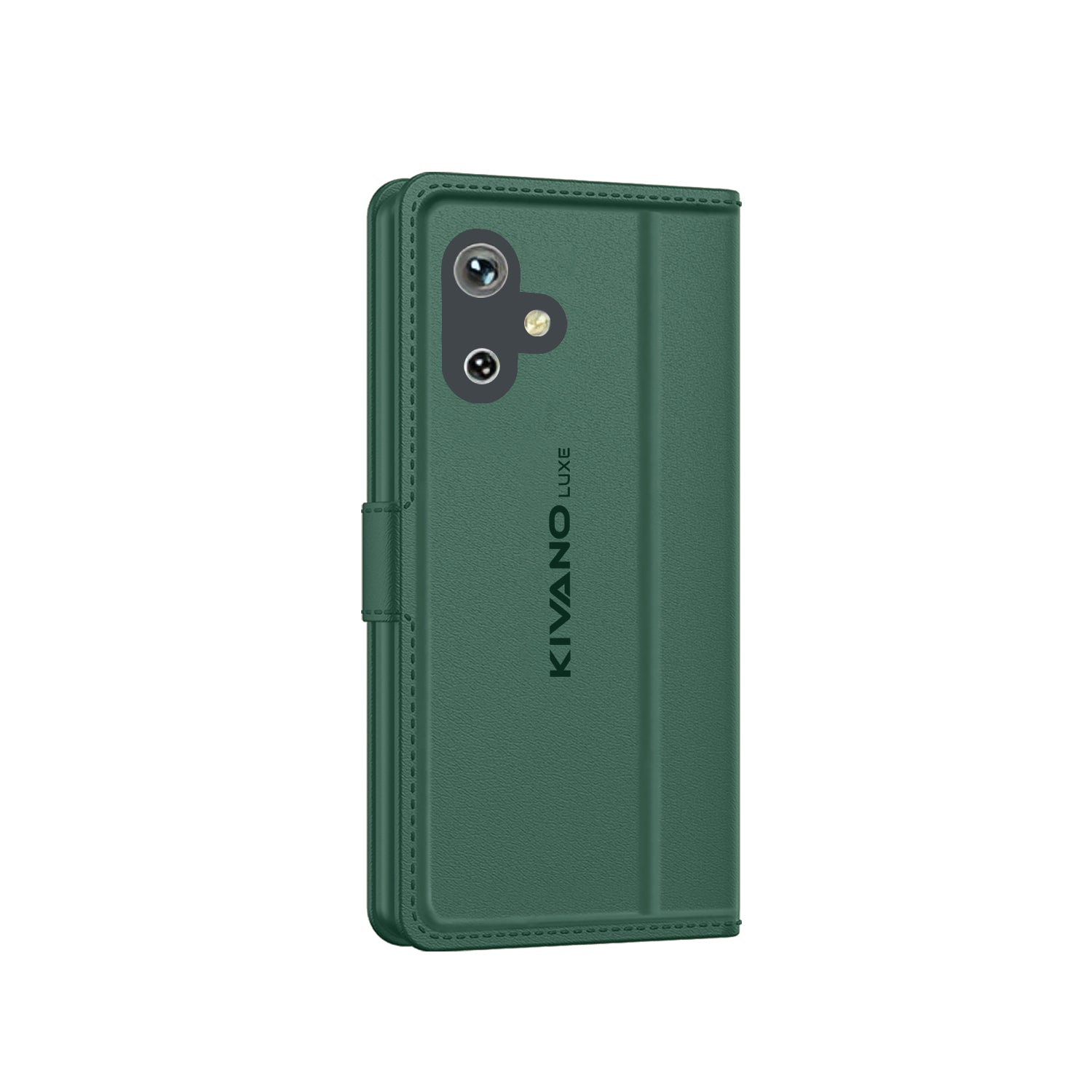 KIVANO LUXE® Compatible with Samsung Galaxy F06 5G / Samsung Galaxy M06 5G Artisanal Leather Wallet Case with Card Holder for Men Women, Magnetic Flip Folio Cover with Stand RFID Blocking Cell Case