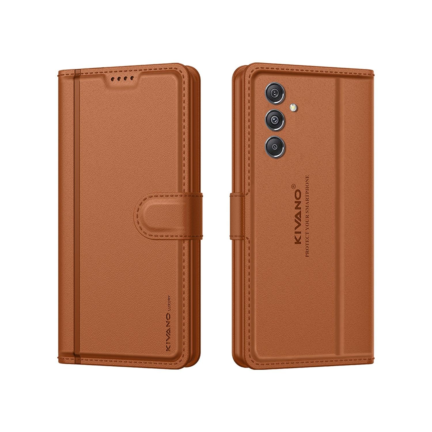 Samsung A16 Cover And Case stylish Brown 